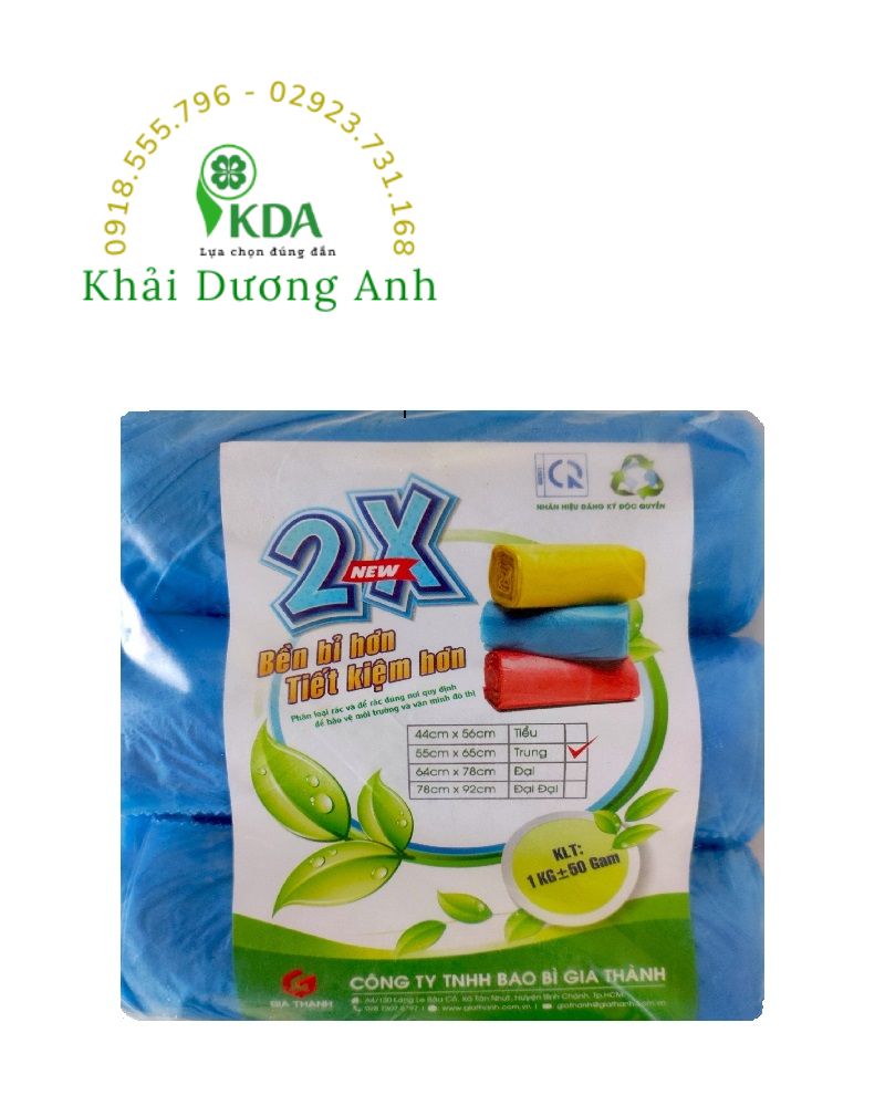 Bao rác cuộn màu siêu tiết kiệm (200,150,100 túi/ kg)