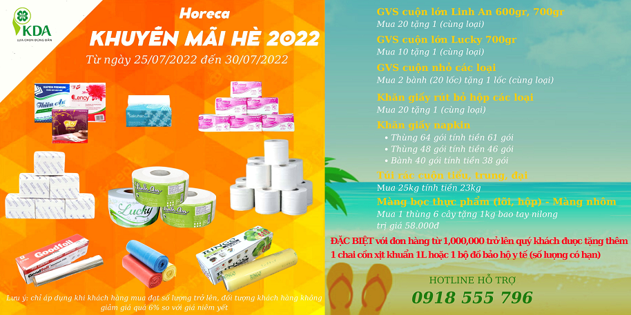 Khuyến mãi hè 07/2022
