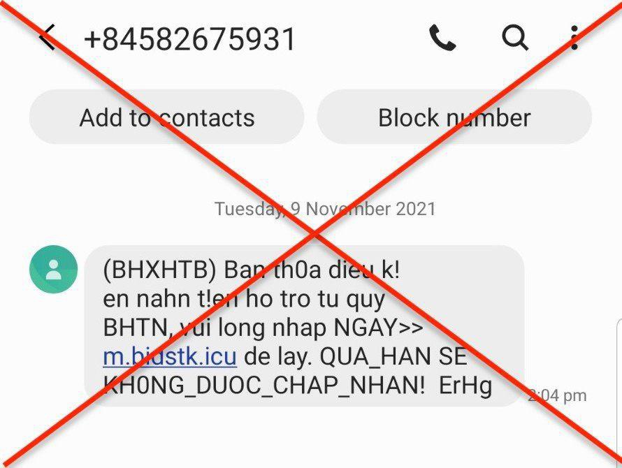 Mất hàng trăm triệu vì tin nhắn lừa đảo nhận hỗ trợ thất nghiệp