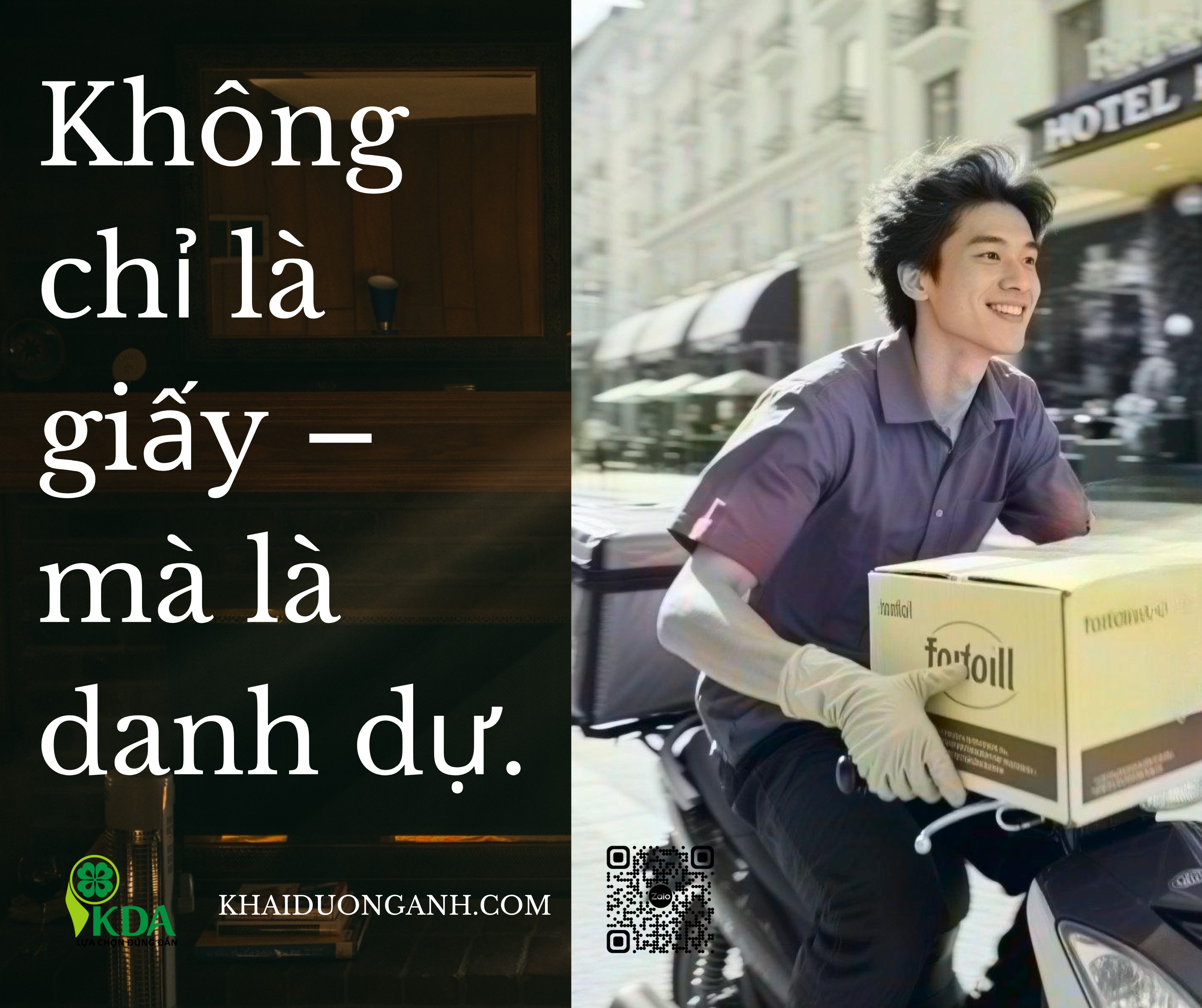 [Chuyện nghề] “Một cuộn giấy nhỏ – nhưng là cả uy tín của doanh nghiệp”