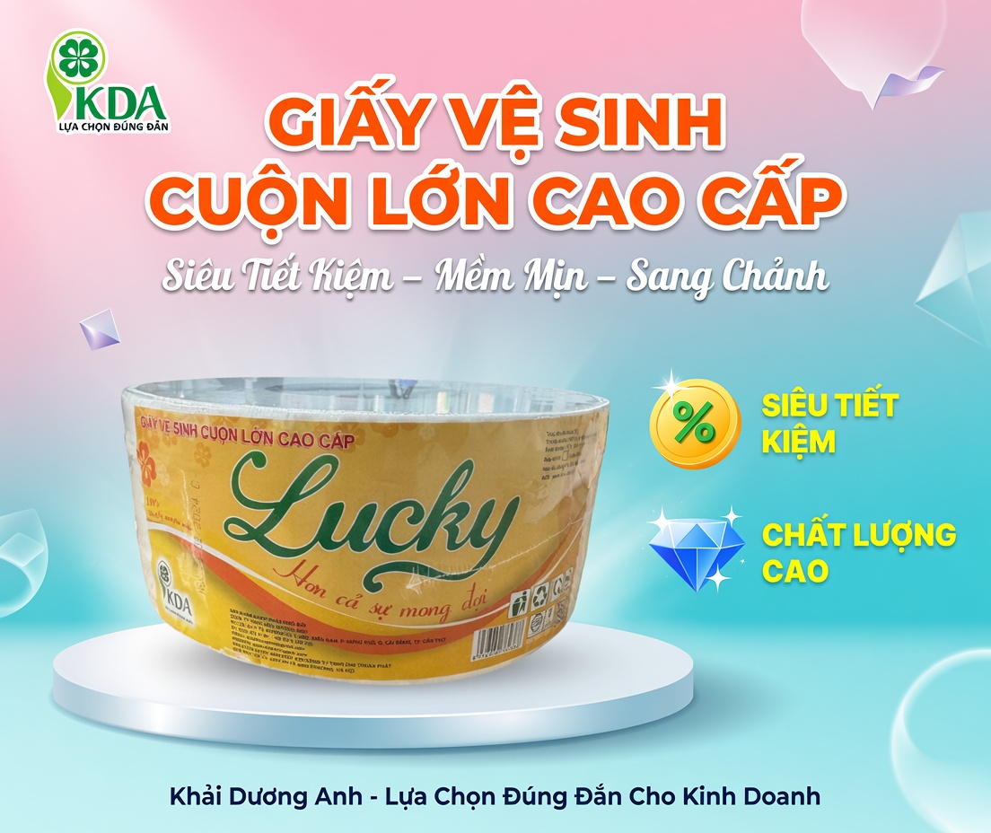 GIẤY VỆ SINH CUỘN LỚN – ' THƯỚC ĐO PHỤC VỤ' Của Nhà Vệ Sinh Hiện Đại!