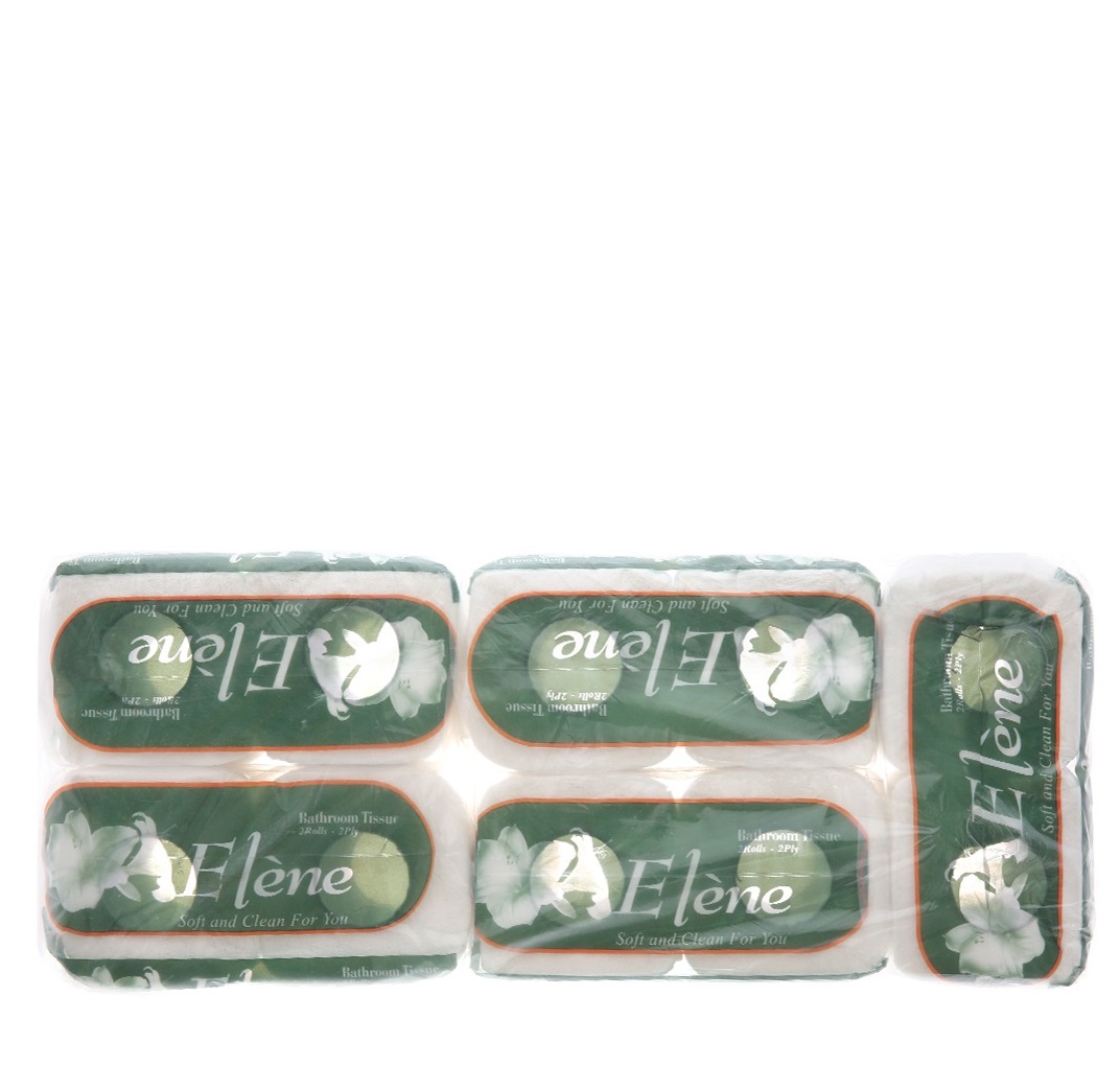 Giấy vệ sinh 2 lớp - Elene xanh bộ đội 1