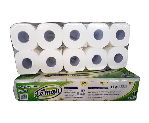 Giấy vệ sinh cao cấp 3 lớp - Leman 1