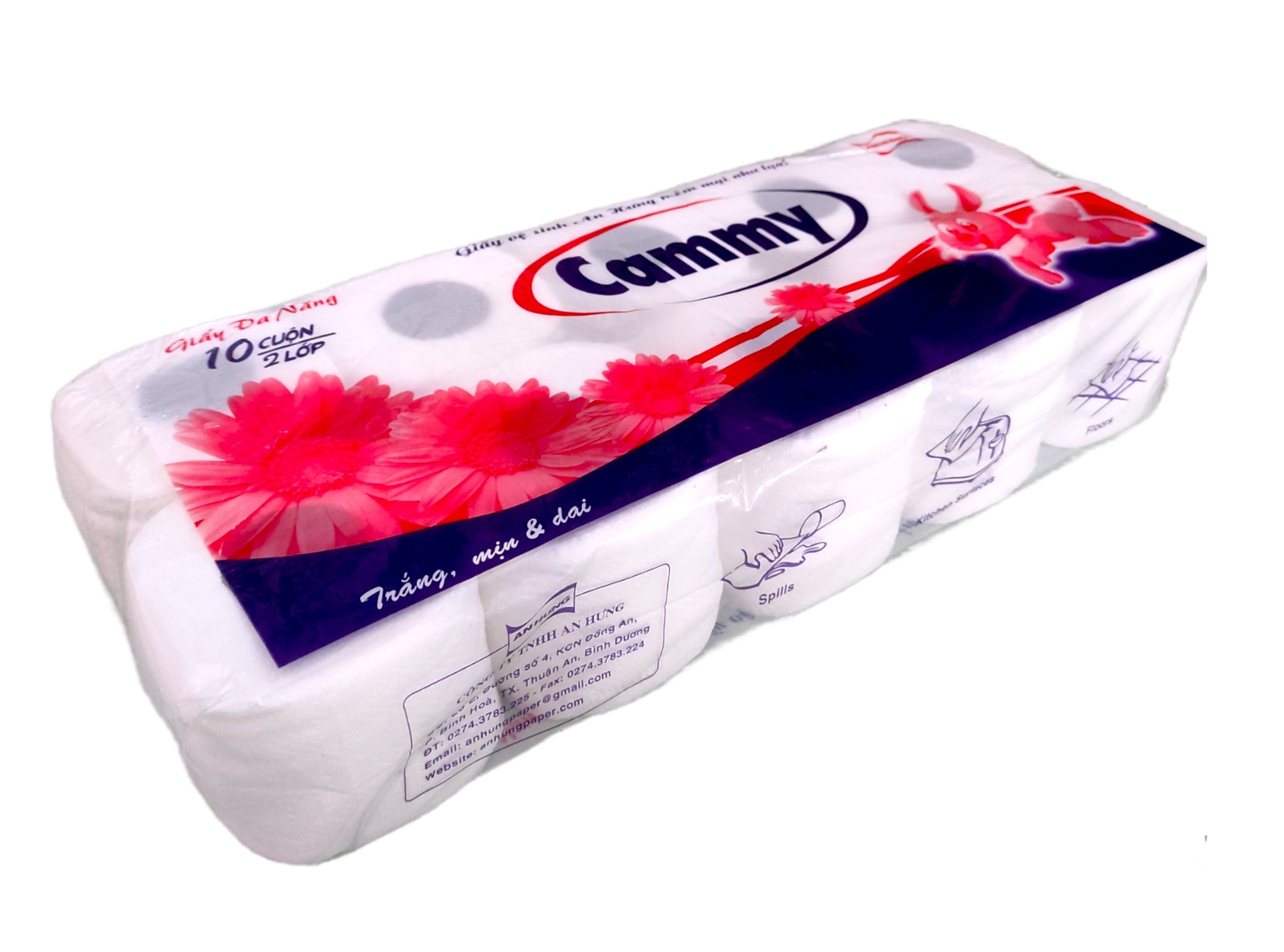 Giấy vệ sinh 2 lớp - Cammy