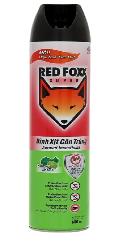 Xịt muỗi Red Foxx Power chanh