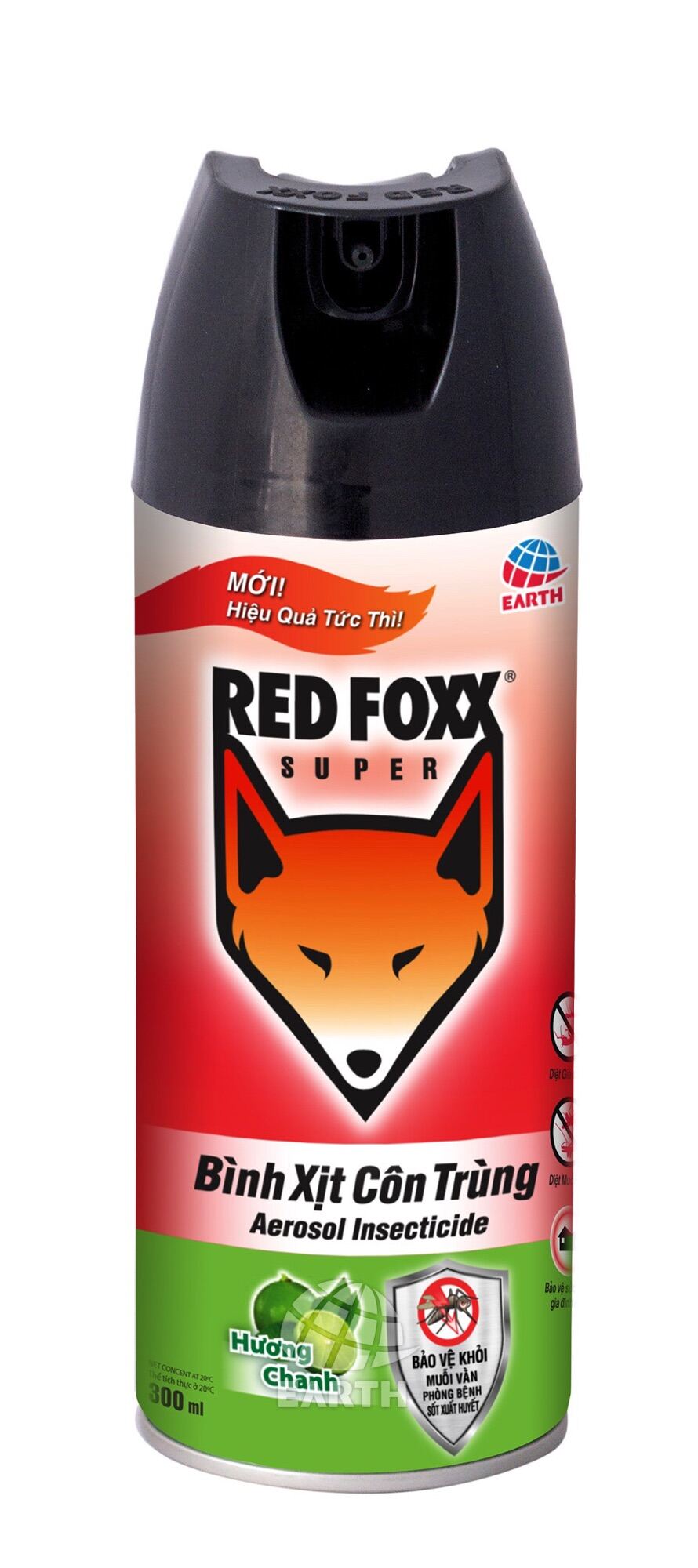 Xịt muỗi Red Foxx Power chanh 300ml