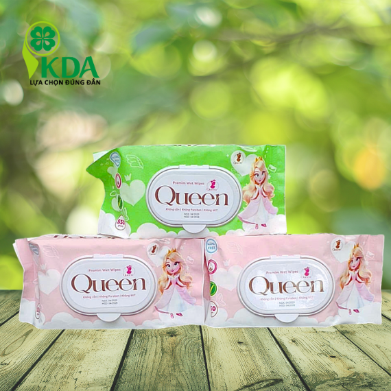 KHĂN ƯỚT CAO CẤP QUEEN 550GR 1