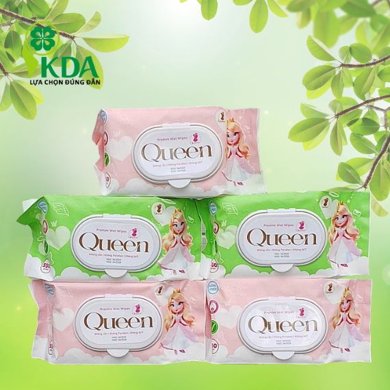 KHĂN ƯỚT CAO CẤP QUEEN 550GR 2