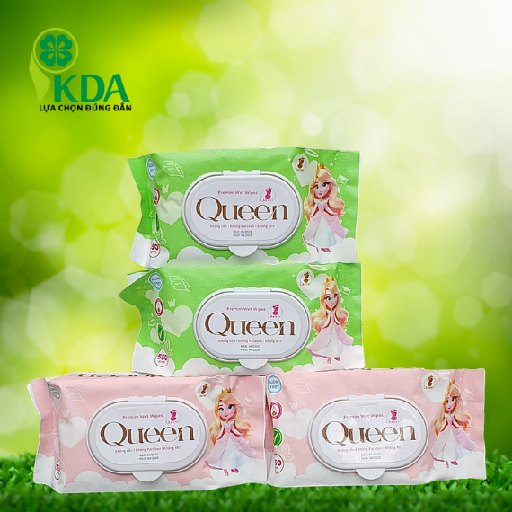 KHĂN ƯỚT CAO CẤP QUEEN 550GR 4