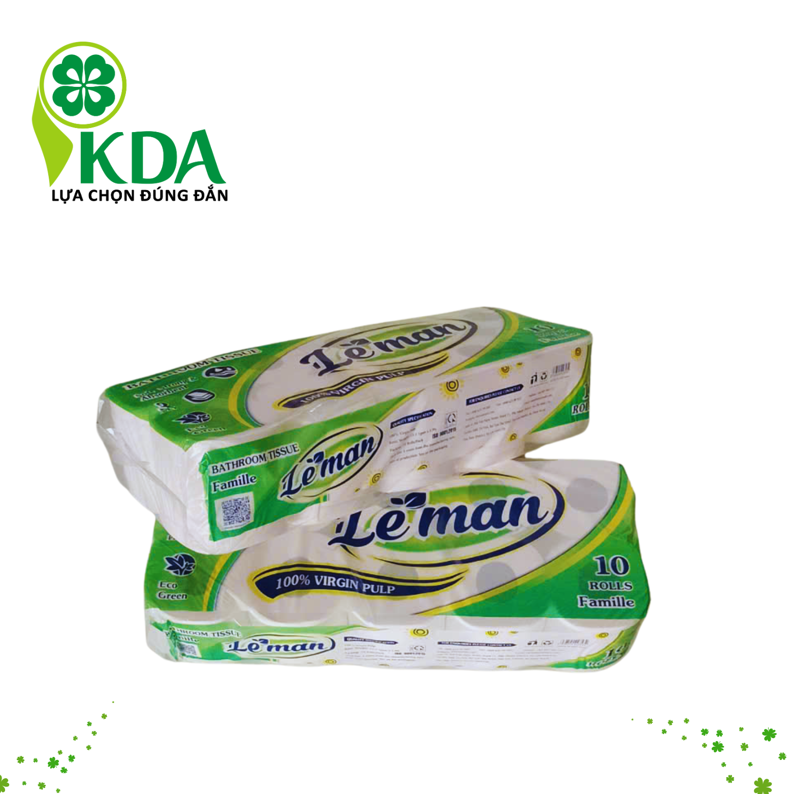 Giấy vệ sinh cao cấp 3 lớp - Leman 80gr 1